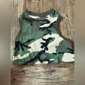 Camo Dog Tank Top
